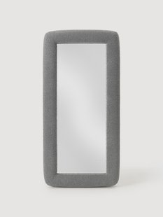 Westwing Crosby Studios, staande spiegel Glace met boucl&eacute; lijst