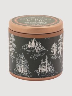 Geurkaars Winter Woods (cipres &amp; den)