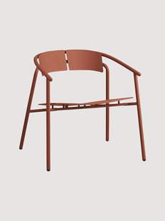 Tuin loungestoel Novo van metaal