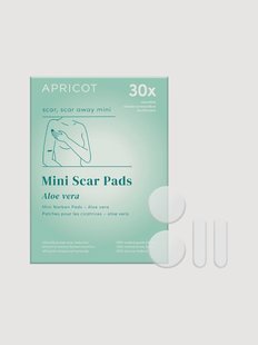 Mini herbruikbare siliconen littekenpads Scar Scar Away, 4 stuks