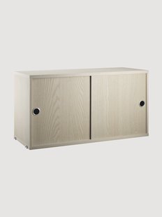Kast String System met schuifdeuren, B 78 x D 30 cm