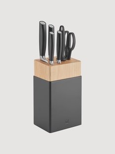 Messenblok All Star van berkenhout, 7-delig