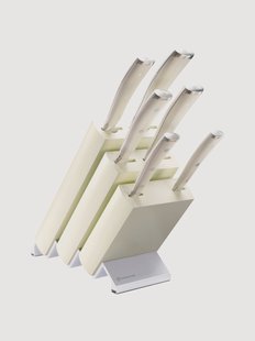 Messenblok Classic Icon van essenhout, 6-delig