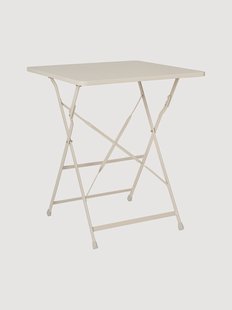 Inklapbaar buitentafel Yasmin, 60 x 60 cm
