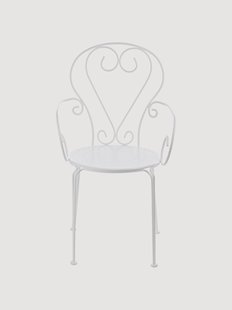 Tuinarmleunstoel Etienne, stapelbaar