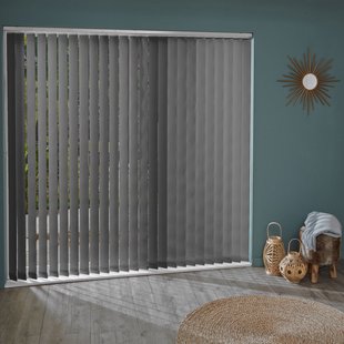 Madeco 3293 Verticale Lamellen 5 Stuks Antraciet 8,9 X 280 Cm