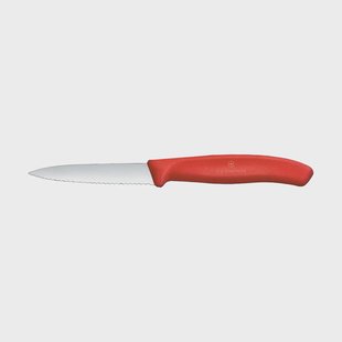 Victorinox Victorinox Swiss Classic schilmesje gekarteld 8 cm Rood