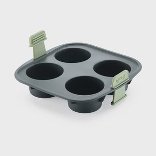 Lékué Lékué Airfryer muffinvorm 4 stuks Grey