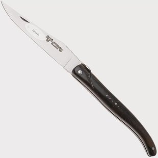 Laguiole en Aubrac Queen Bee, Full Handle, Ziricote Wood, zakmes, 12 cm