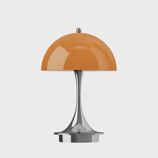Panthella 160 Portable Original, opaaloranje Louis Poulsen - Terras - Designer - Kunststof - Rond