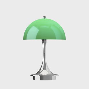 Panthella 160 Portable Original, opaalgroen Louis Poulsen - Terras - Designer - Kunststof - Rond