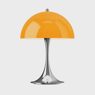 Panthella 250 Portable Original, opaal-oranje Louis Poulsen - Terras - Designer - Kunststof - Rond