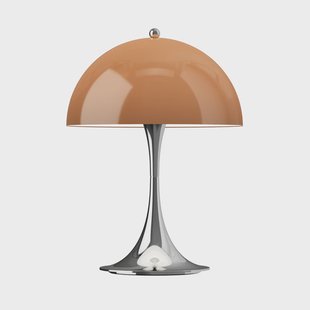 Panthella 250 Portable Original, opaalbruin Louis Poulsen - Terras - Designer - Kunststof - Rond