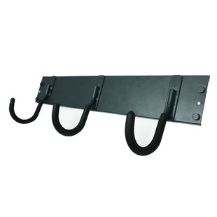 Garage Serie Ar Shelving Rivet Zijsteunbalk Accessoire Met 3 Haken 42x16,5 Cm Antraciet