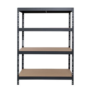 Ar Shelving Stellingkast Garage - Rivet L - 180x120x45cm - Draagkracht 250kg - Antraciet