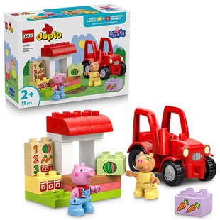 LEGO DUPLO Peppa Pig - Tractor and Market 10468
