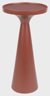 Zuiver Ronde Bijzettafel 'Floss' 28cm, kleur Marsala
