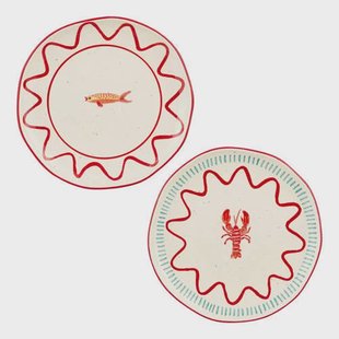 Mica Decorations dinerbord Ariane (set van 2) (Ø26.5 cm)