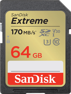 SanDisk SDXC Extreme 64GB 80MB/s