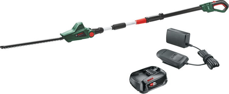 Bosch UniversalHedgePole 18 + POWER FOR ALL 18V 2,5 Ah Accu Set