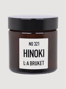 Geurkaars Hinoki (citrus, zwarte peper)