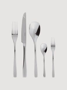 Bestekset Sintesi van edelstaal, 6 personen, 30-delig