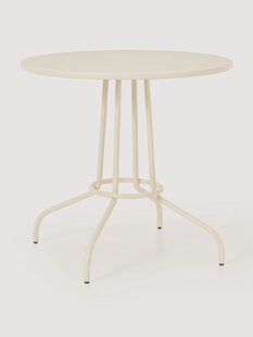 Ronde metalen bistrotafel Giovanni