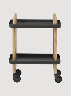 Metalen serveerwagen Block