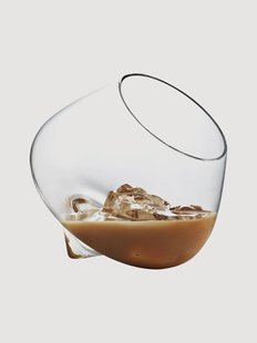 Handgeblazen likeurglazen Rock, 2-delig