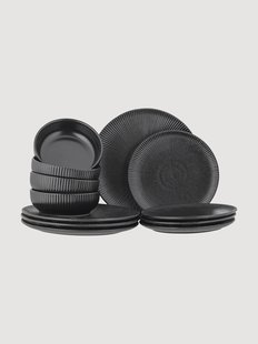 Serviesset Neri, 4 personen, 12-delig