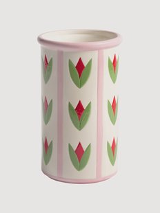 Handgemaakte vaas Patch, H 20 cm