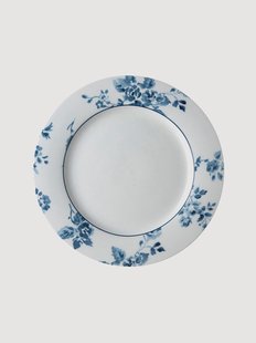 Porseleinen ontbijtborden China Rose, 4-delig