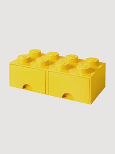 Kinderen LEGO opbergdoos Brick met 8 knoppen