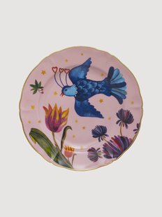 Handgemaakt ontbijtbord Fabula