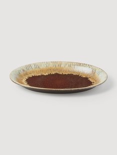 Ovaal serveerplateau Poterie