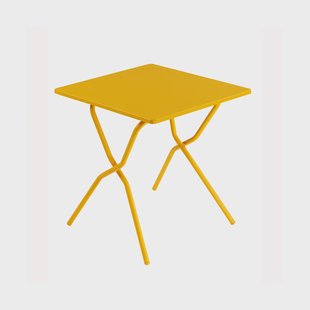 Lafuma Balcony II tafel Miel, 70x70 cm