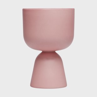 Iittala Nappula bloempot Mat roze, 19x12,5 cm