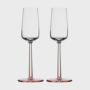Iittala Essence champagneglas 2-pack Roze, 21 cl