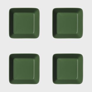 Iittala Teema vierkant bord Bosgroen, 12x12 cm 4-pack