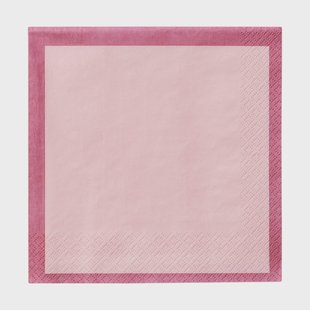 Iittala Iittala papieren servet Pink-roze, 33 cm, 20-pack