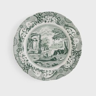 Spode Heritage Green Italian bord Groen, Ø27 cm