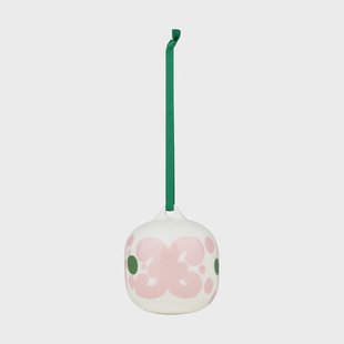 Marimekko Keidas decoratiehanger Roze, 7x7 cm