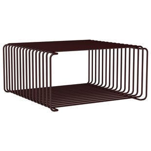 Montana Panton Wire Wandkast Low D34,8 Black Red