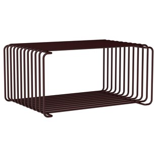 Montana Panton Wire Wandkast Low D25,7 Black Red