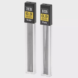 Rite in the Rain 9BR All-Waether .9mm Lead Refills, mechanisch potlood navulling, 24 stuks