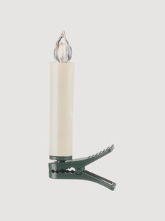 LED clipkaarsen Nostalgic met afstandsbediening, warmwit
