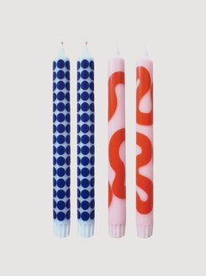 Stompkaarsen New Ones, 4-delig