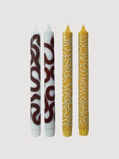 Stompkaarsen New Ones, 4-delig