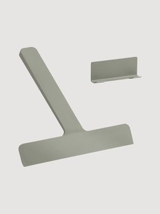 Siliconen douchewisser Ume met wandhouder