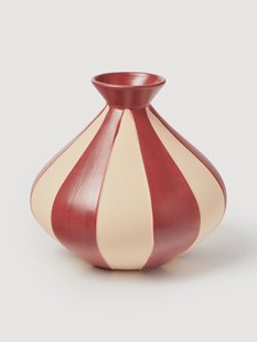 Handbeschilderde vaas Charly, H 27 cm